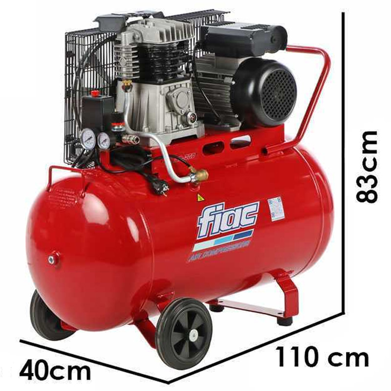 Compresor monofazat profesional, 100l, 300l/min, FIAC AB100/3MC-R3000