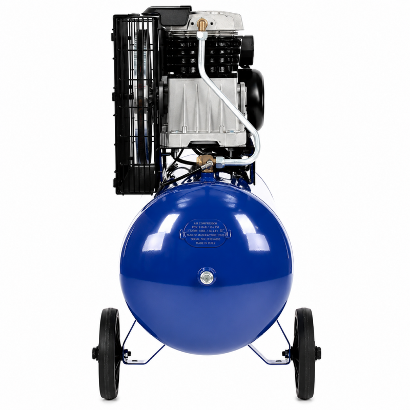Compresor monofazat profesional, 90l, 250l/min, MICHELIN MB100/268