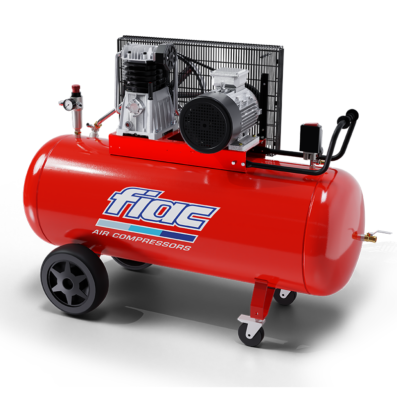 Compresor trifazat profesional, 270l, 582l/min, FIAC AB300/590TC