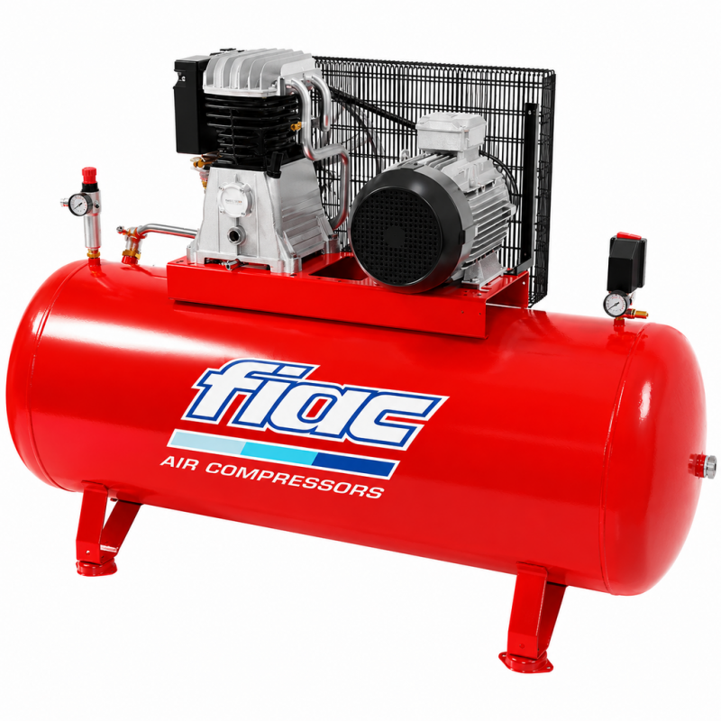 Compresor trifazat profesional, stationar, 500l, 827l/min, FIAC AB500/825TF