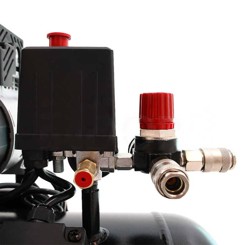 Compresor fara ulei, insonorizat, FIAC Supersilent 50/2 Duplex Black
