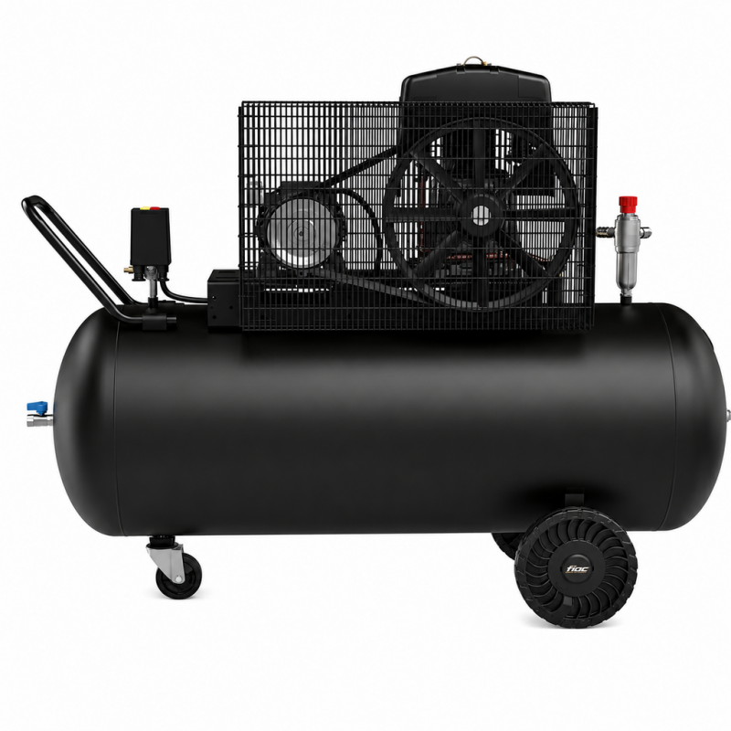 Compresor monofazat profesional, 100l, 235l/min, MICHELIN MX CLASSIC PRO 100-2M