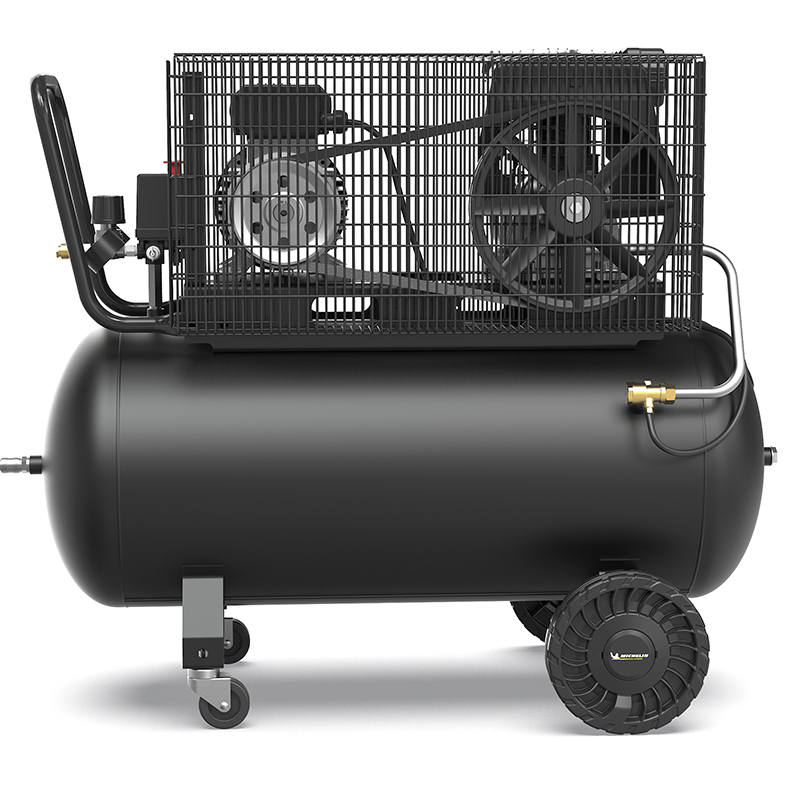Compresor trifazat profesional, 100l, 365l/min, MICHELIN MX CLASSIC PRO 100-3T