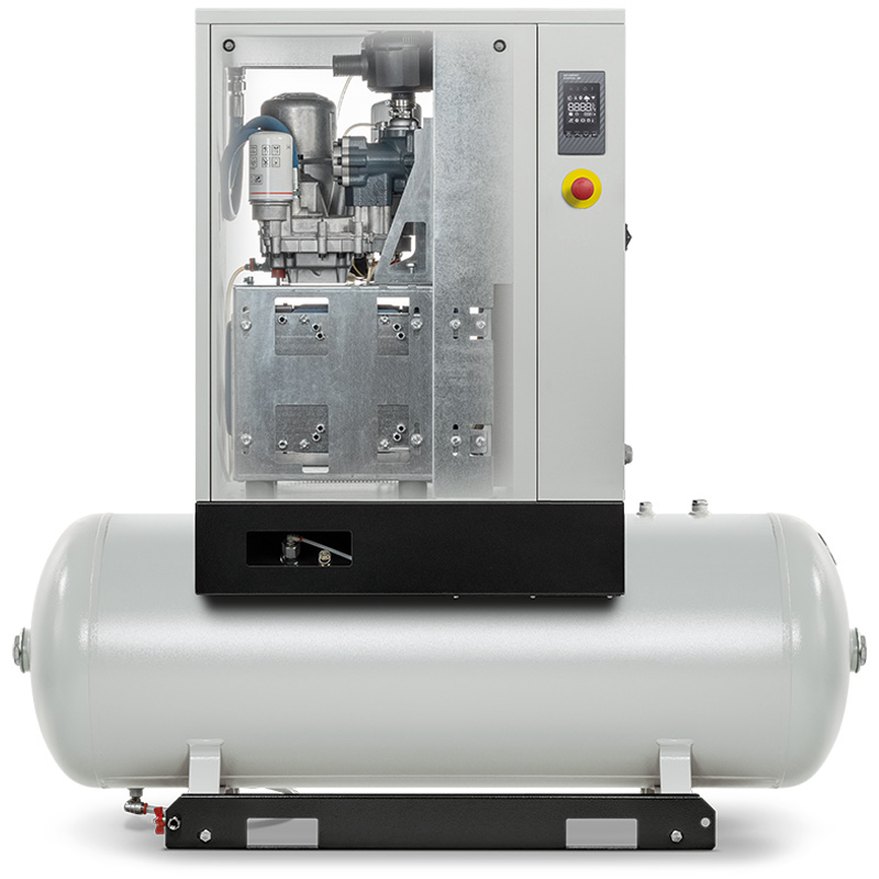 Compresor cu șurub FIAC NEW SILVER VSD 7,5/300 cu invertor | 10 bar,  312-756 l/min, 7,5CP - compresor industrial