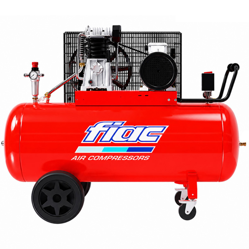 Compresor cu piston 15 bar, 200l, 419 l/min, profesional FIAC AB200/490TF-15BAR