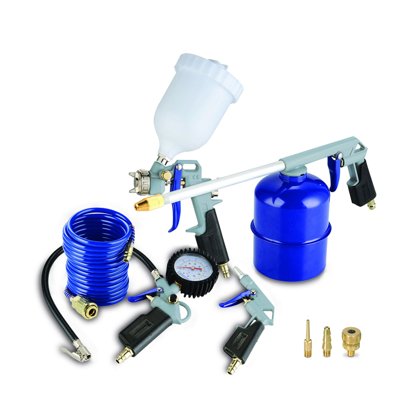 Set 8 piese aer comprimat MICHELIN, cuple rapide
