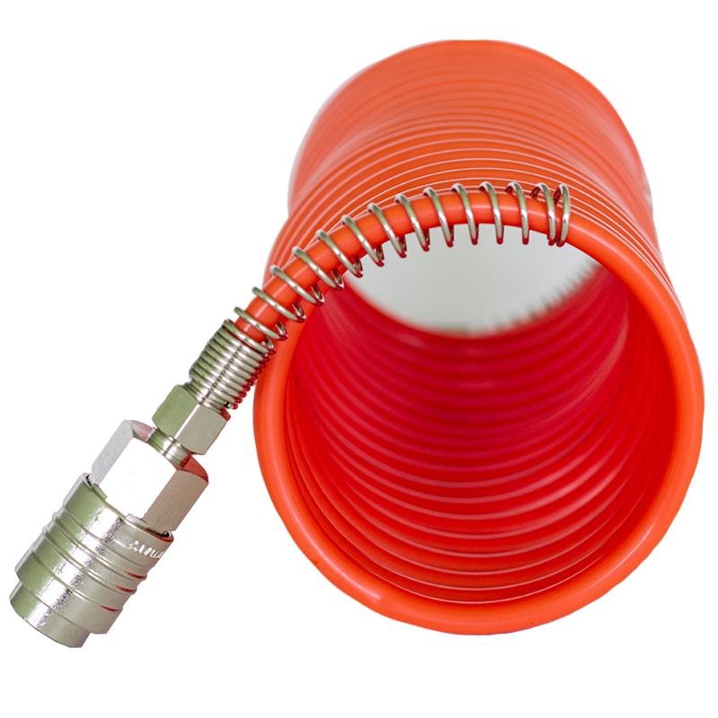 Furtun de aer spiralat 15m, cuple rapide FIAC