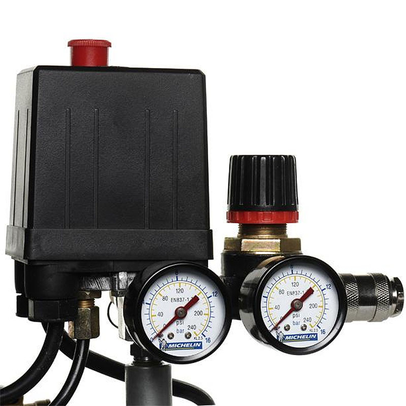 Compresor monofazat profesional, 100l, 330l/min, MICHELIN MB100/348