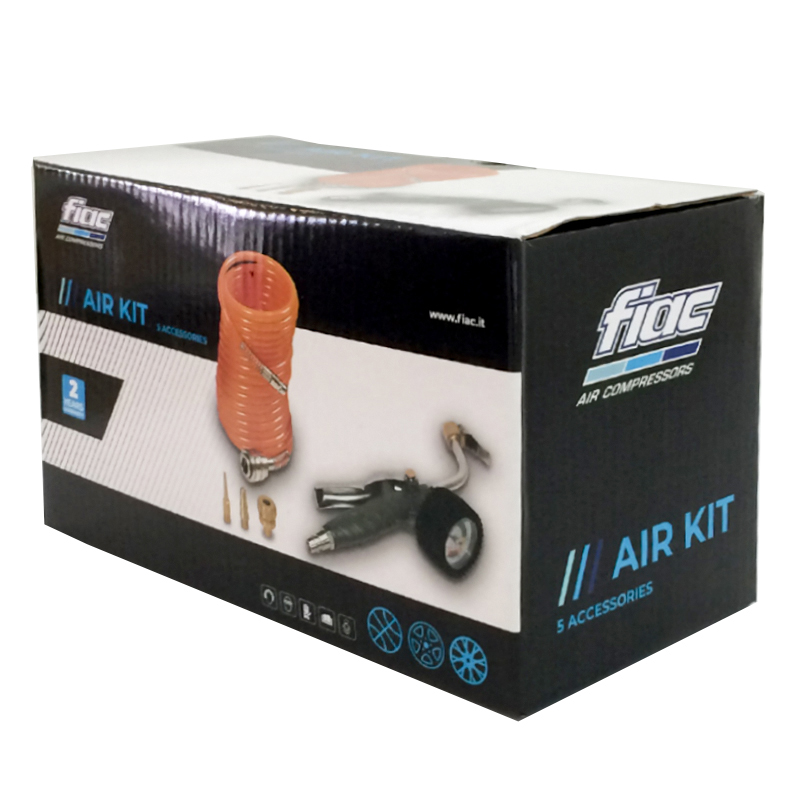 Kit 5 piese aer comprimat FIAC AIR-KIT, tip 1870