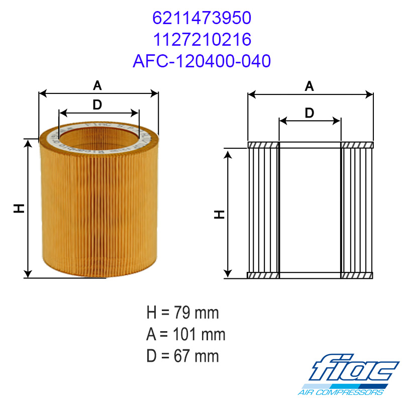 Filtru aer NEW SILVER 5.5-7.5-10-15-20 pana in 2021