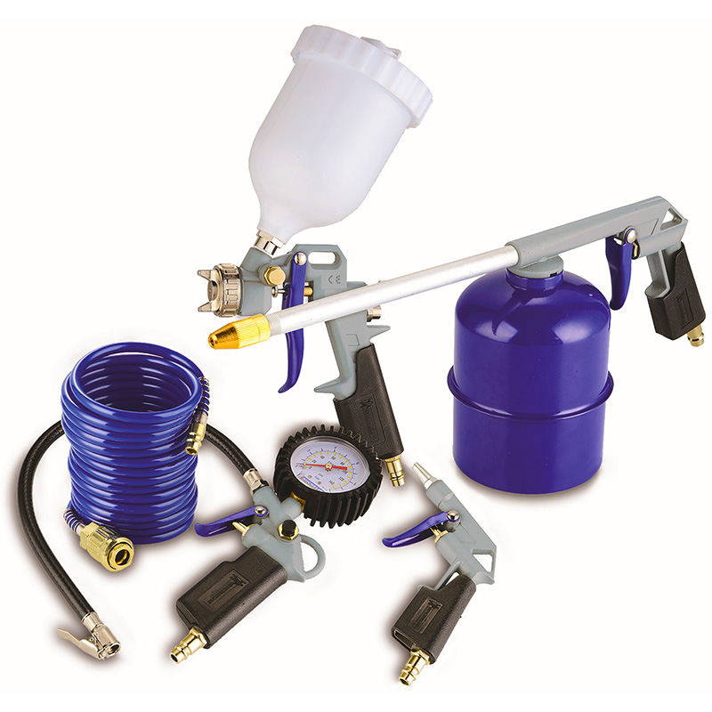 Set 5 piese aer comprimat MICHELIN, cuple rapide
