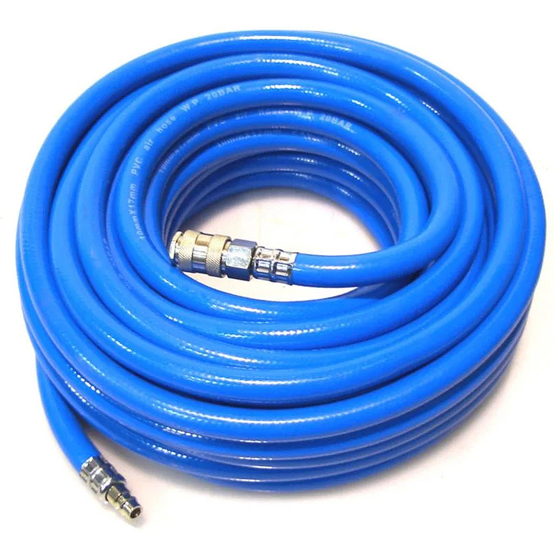 Furtun de aer 20m, 10x17mm, PVC cu insertie, cuple rapide, MICHELIN