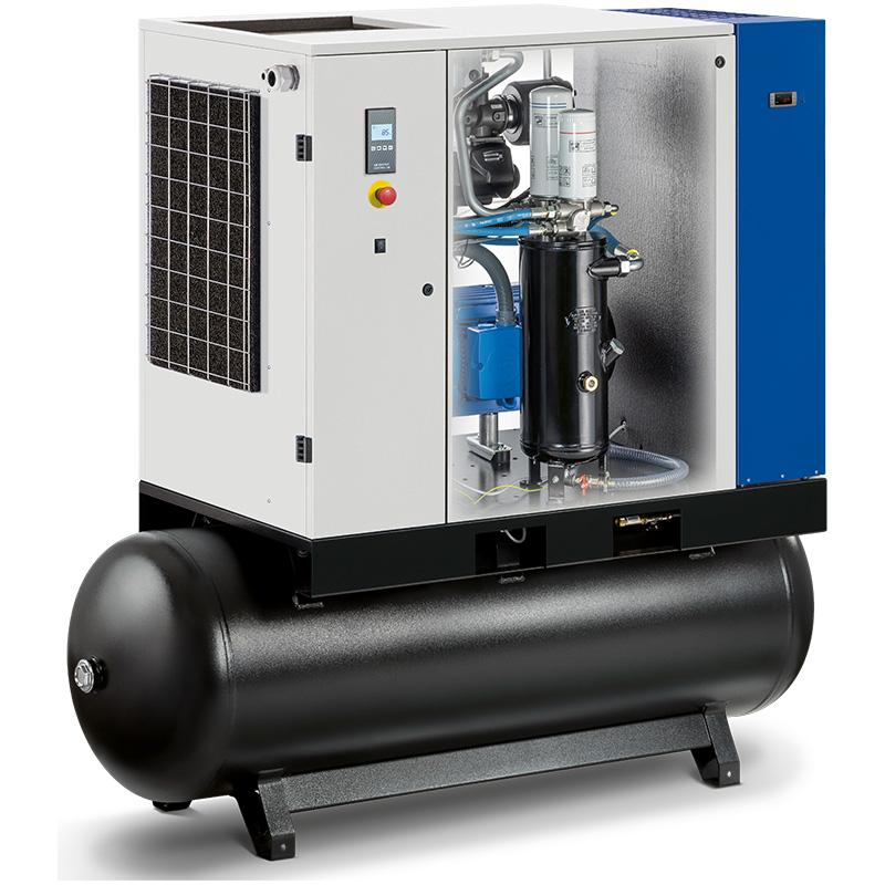 Compresor cu șurub și uscător FIAC NEW SILVER 30/500D | 10 bar, 3090 l/min, 30CP - compresor industrial