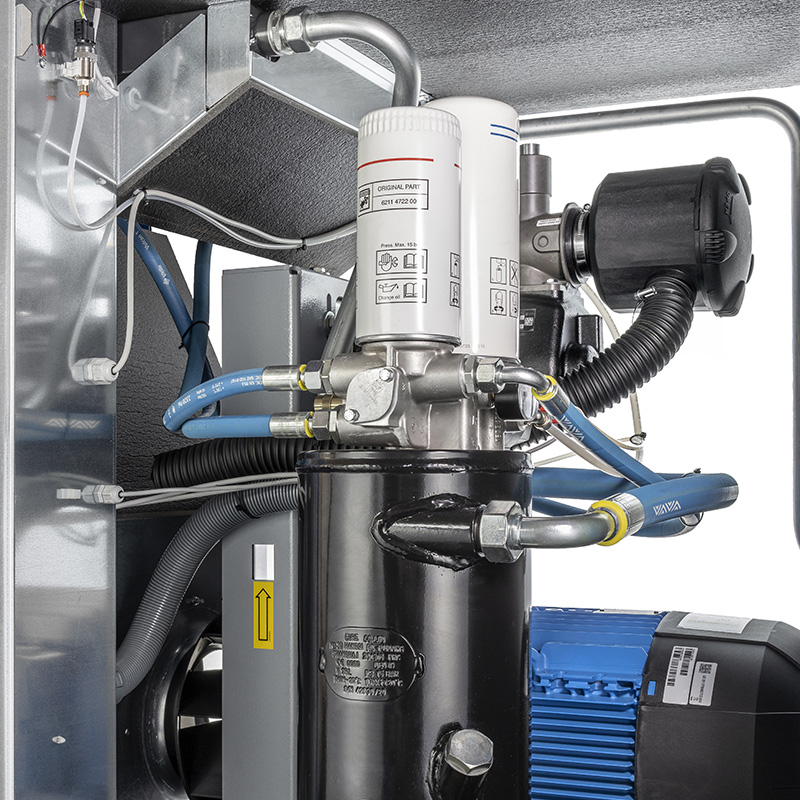 Compresor cu șurub și uscător FIAC NEW SILVER 30/500D | 8 bar, 3570 l/min, 30CP - compresor industrial