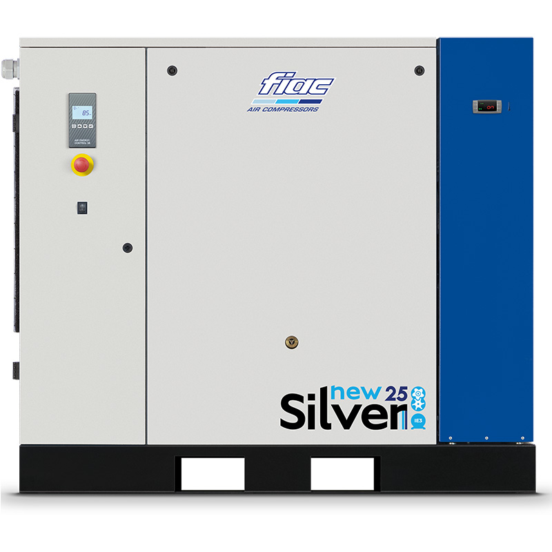 Compresor cu surub si uscator tip NEW SILVER+D 25S, 8 bar, FIAC