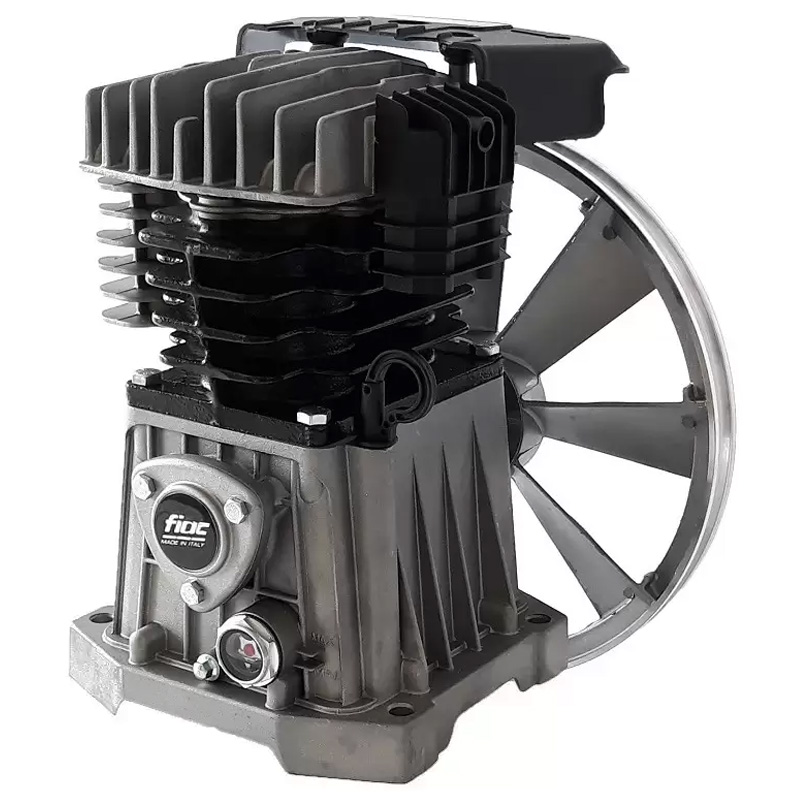 Compresor monofazat profesional, 100l, 330l/min, FIAC AB100/360MC-BLACK