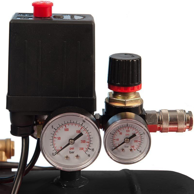 Compresor monofazat profesional, 100l, 330l/min, FIAC AB100/360MC-BLACK