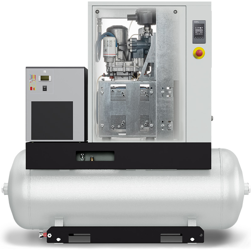 Compresor cu șurub și uscător FIAC NEW SILVER 15/500D | 10 bar, 1440 l/min, 15CP - compresor industrial