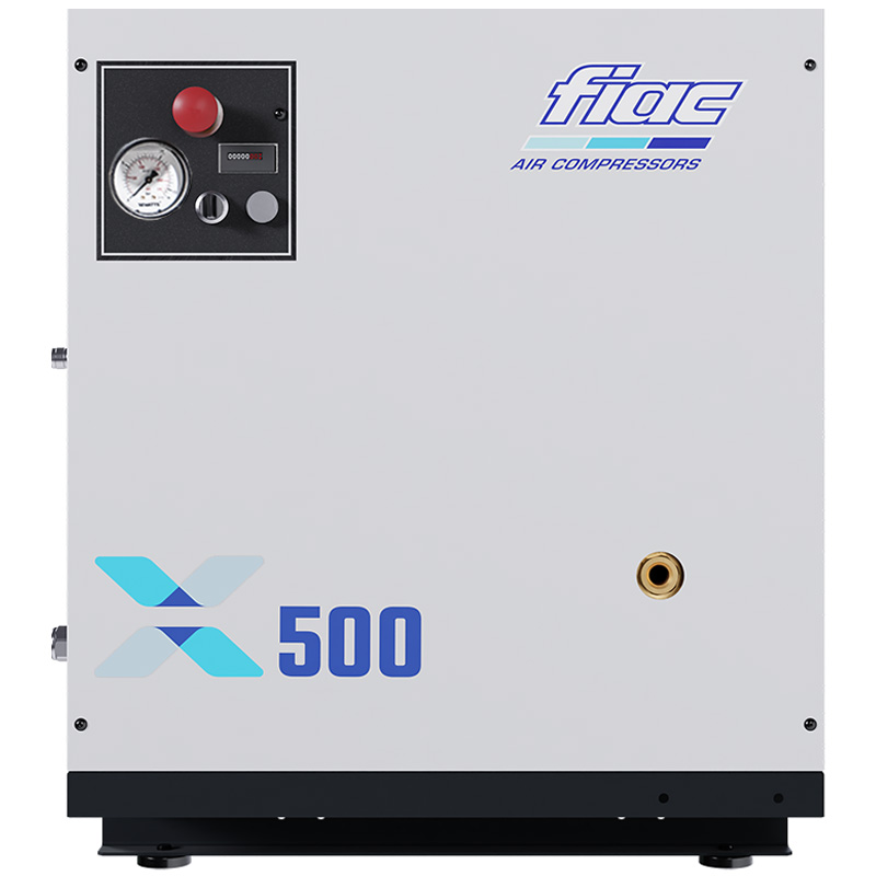 Compresor profesional cu șurub FIAC X500 cu inverter - 10 bar, 498 l/min