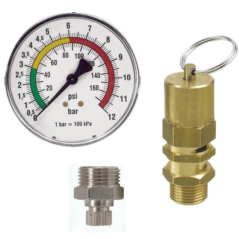 Rezervor de aer 500 l, vertical, 11bar, INOX AISI316L, Made in Italy