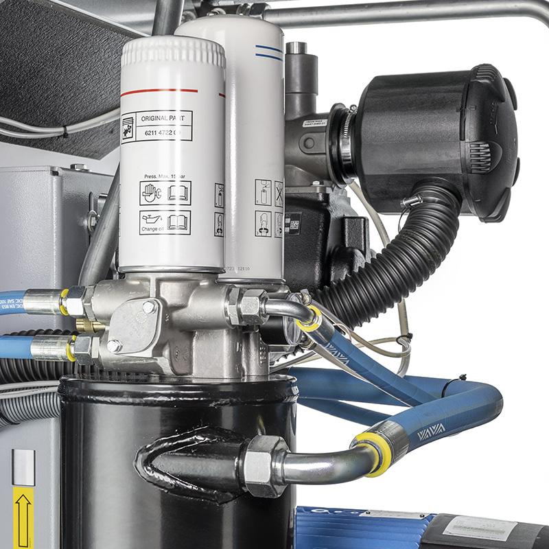 Compresor cu surub FIAC NEW SILVER VSD 30/500D cu invertor | 8 bar, 1014-3600 l/min, 30CP - compresor industrial