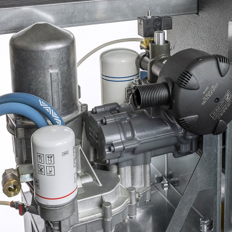 Compresor cu surub FIAC NEW SILVER VSD 10 cu invertor | 10 bar, 426-961 l/min, 10CP - compresor industrial