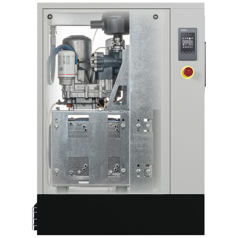 Compresor cu surub FIAC NEW SILVER VSD 10 cu invertor | 10 bar, 426-961 l/min, 10CP - compresor industrial