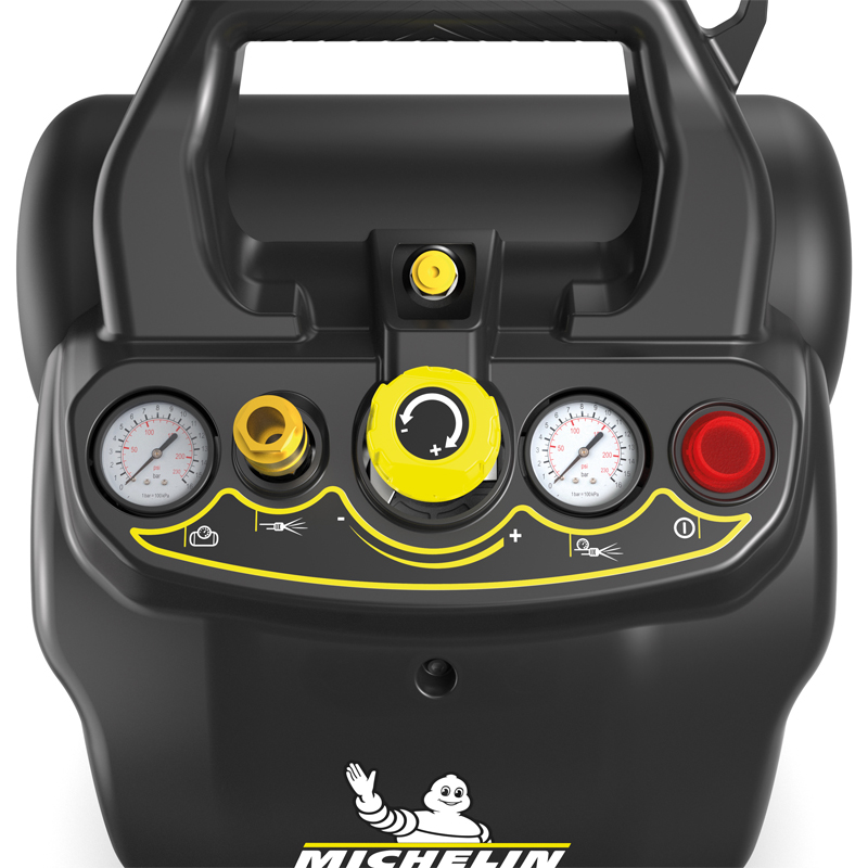 Compresor fara ulei, Michelin, MX POP AIR 6-1.5, 180 l/min, 1.5CP, rezervor 6l