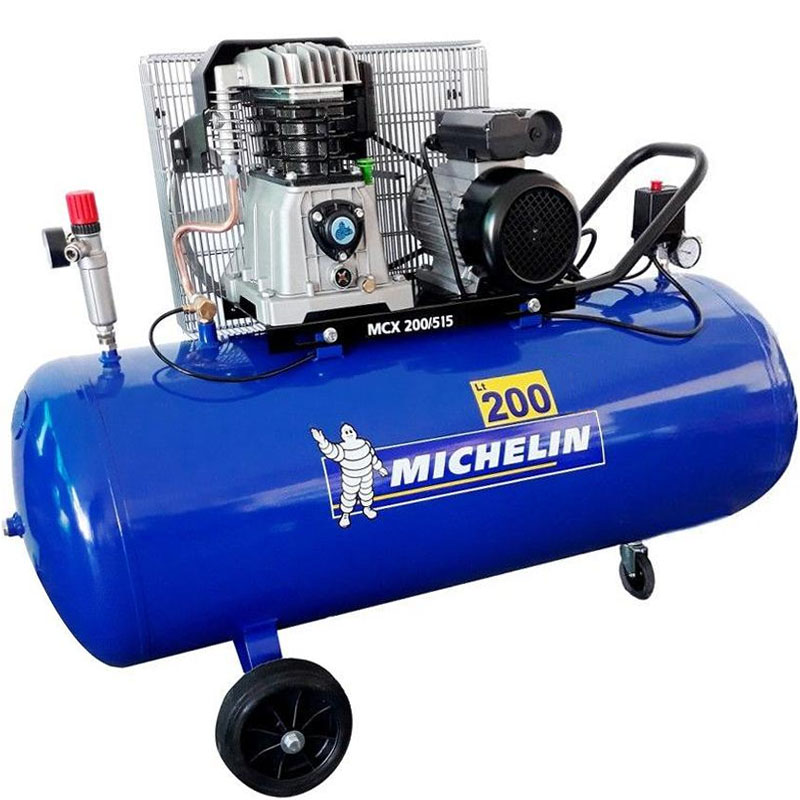 Compresor trifazat profesional, 200l, 510l/min, MICHELIN MCX200/515TC