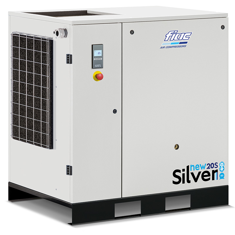 Compresor cu surub FIAC New Silver 20S, 10 bar, 20 CP, 2215 l/min