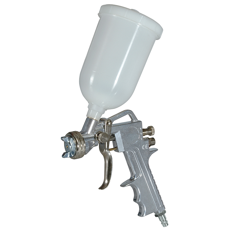 Pistol de vopsit profesional cu cupa sus, duza 1,5 mm