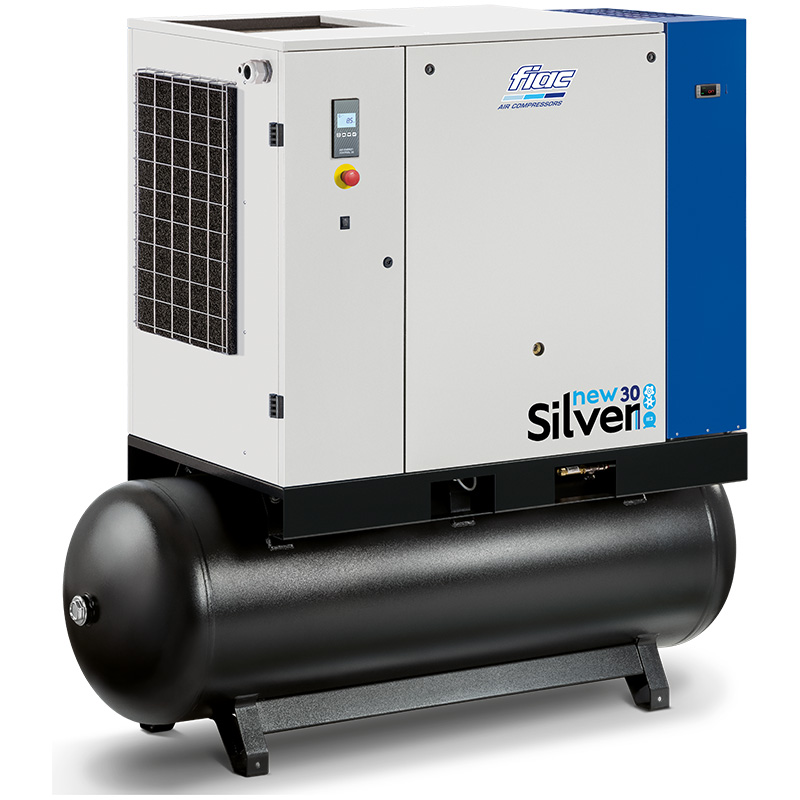 Compresor cu surub si uscator FIAC NEW SILVER+D 30/500, 13 bar