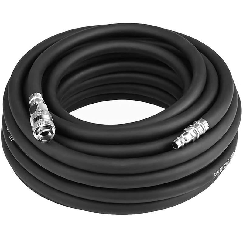 Furtun de aer 10m, 8x13mm, PVC cu insertie, racorduri rapide, FIAC