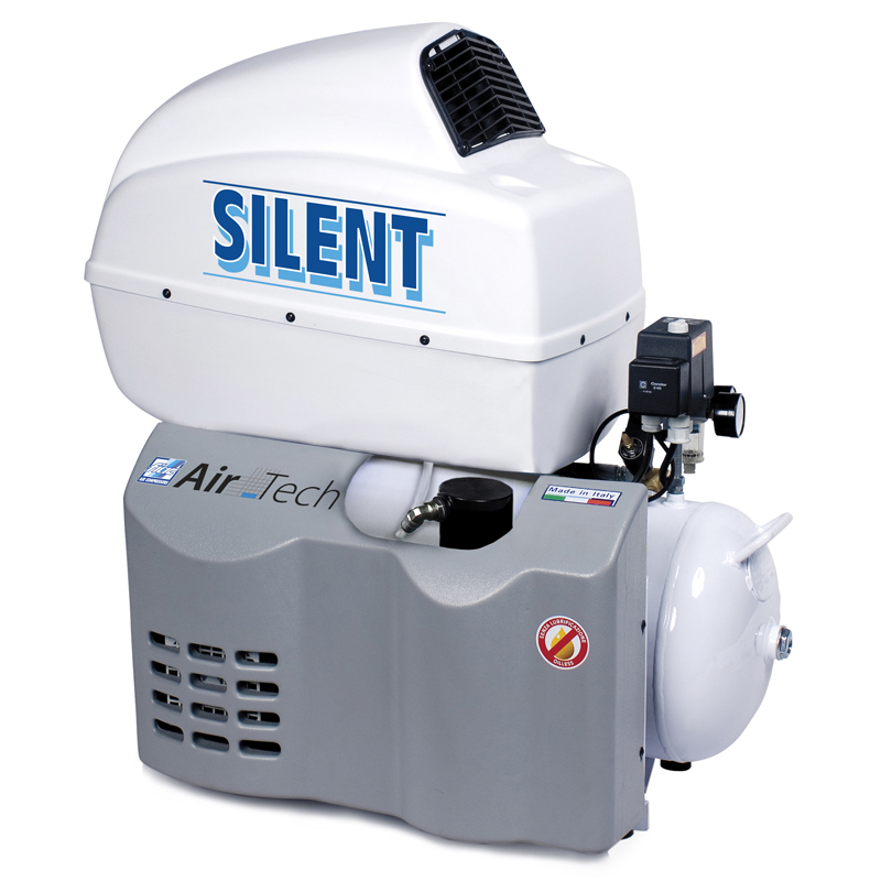 Compresor medical silentios cu uscator AIR-TECH 50/204 EM-SILENT