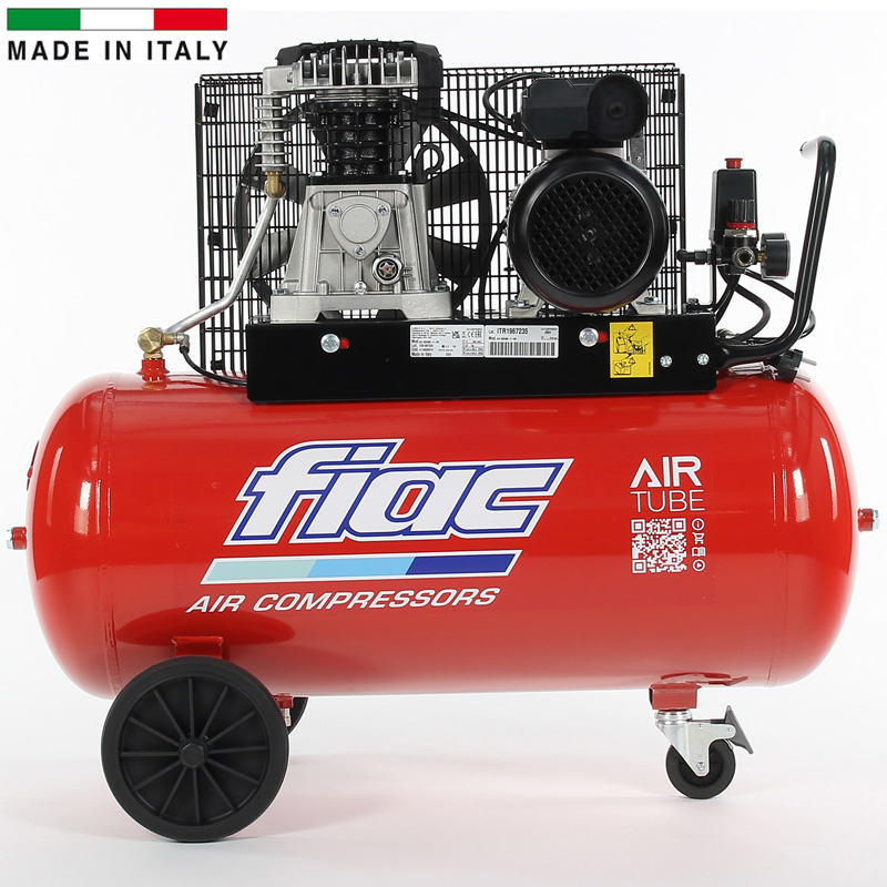 Compresor monofazat profesional 100l, debit 350l/min, FIAC AB100/360-3-MC