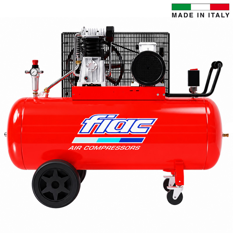Compresor trifazat profesional, 200l, 582l/min, FIAC AB200/590TC