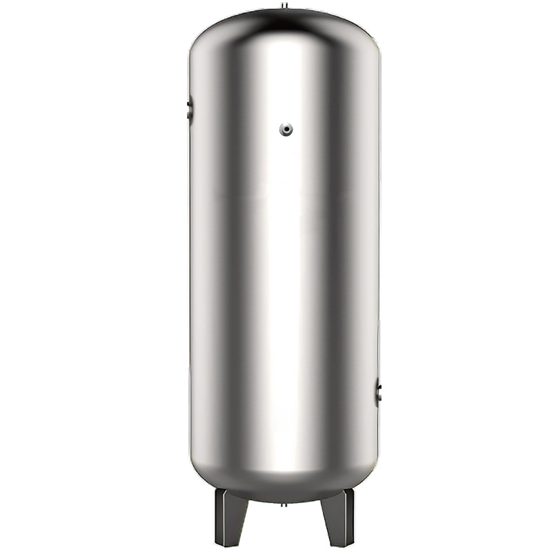 Rezervor de aer 200 l, vertical, 11bar, INOX AISI304, Made in Italy