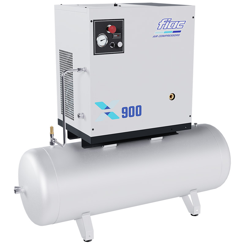 Compresor profesional cu șurub FIAC X900/500 cu inverter - 10 bar, 848 l/min