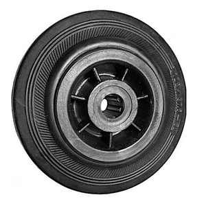 Roata compresor cu rulment cu role, 125mm, pentru butelii de 24l si 50l, FIAC