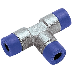 Racord automat push-in tip T pentru furtun de 10 mm, FIAC