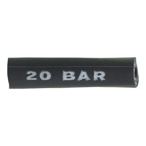 Furtun PVC flexibil cu insertie negru 8x17 mm, FIAC
